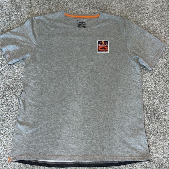 Gray NWOT men’s Red Bull KTM Racing Team T shirt 3X-Large (XL men’s) new no tags - Picture 4 of 6